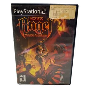 Dark Angel: Vampire Apocalypse (Sony PlayStation 2, 2001) PS2 No Booklet